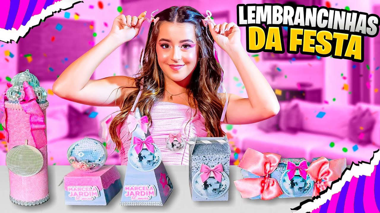 TODAS AS LEMBRANCINHAS DA MINHA FESTA - MARCELA JARDIM