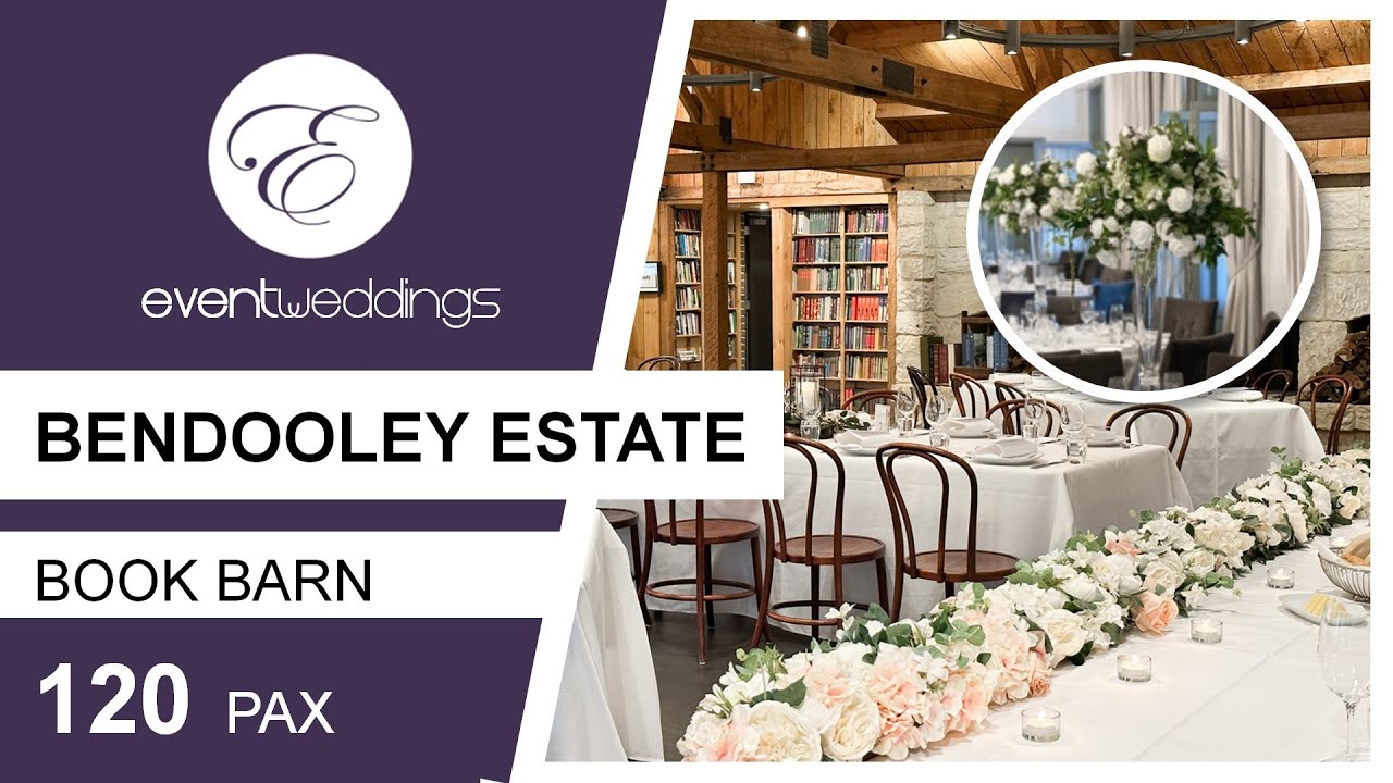 Bendooley Estate, Book Barn - Sydney Wedding Venue Walkthrough by Event Weddings