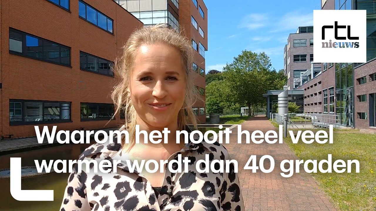 Waarom het nooit veel warmer wordt dan 40 graden
