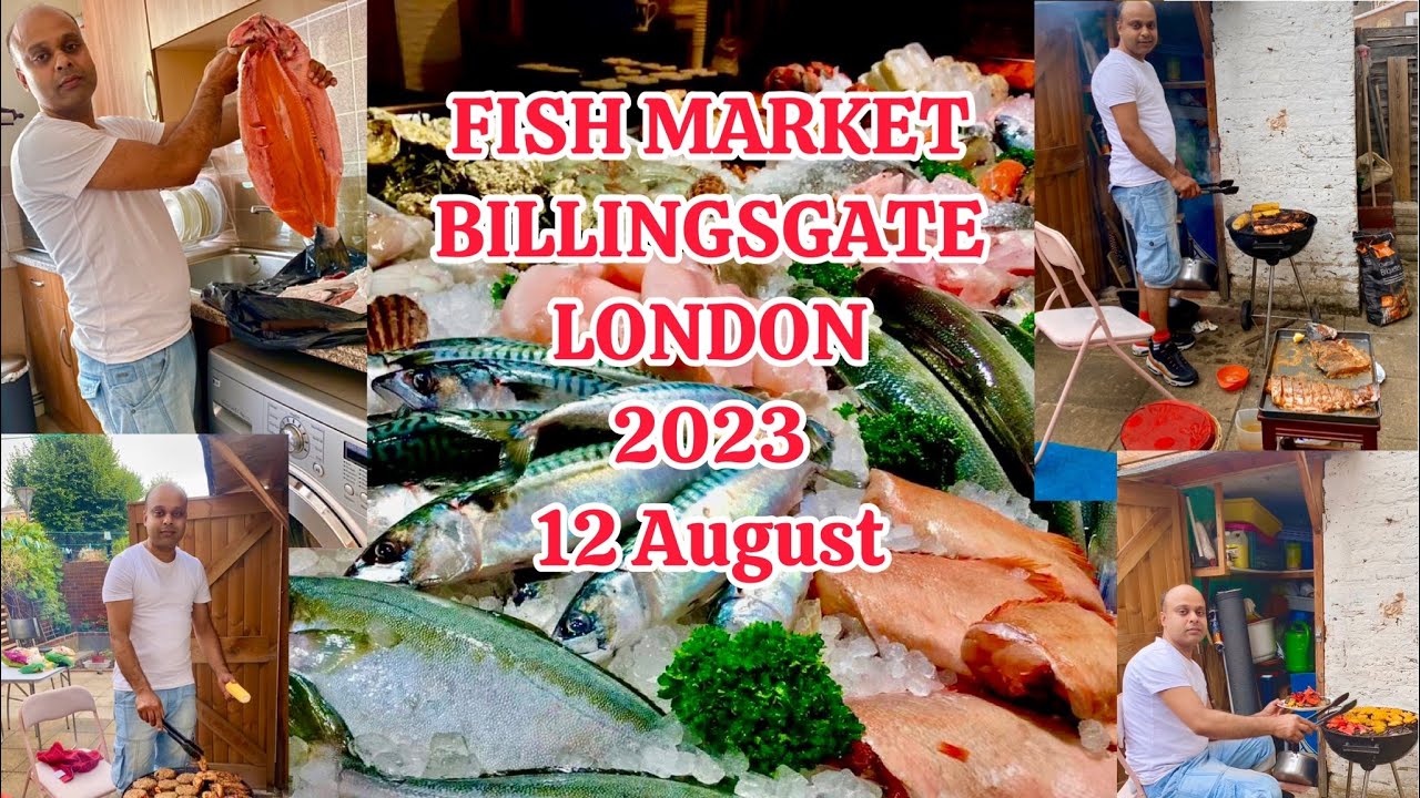 Fish market london Billingsgate seafood delight