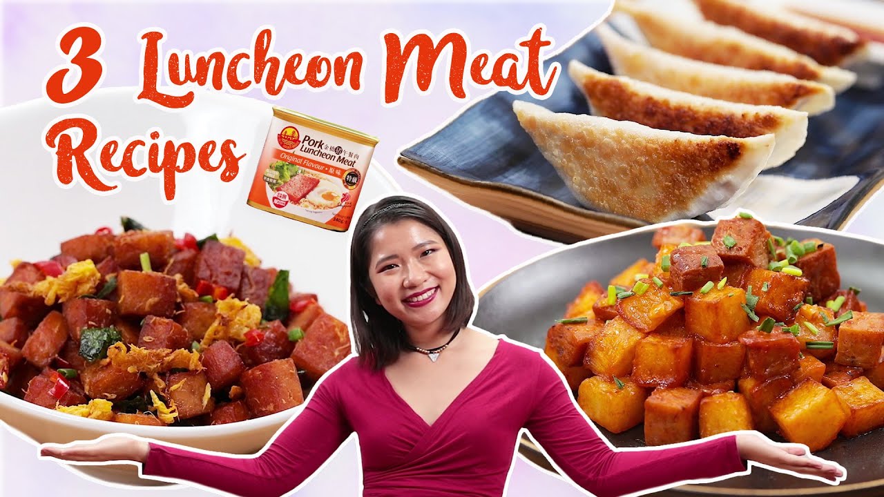 3 Delicious Asian Luncheon Meat Recipes | What’s In Your Cupboard? Ep 4