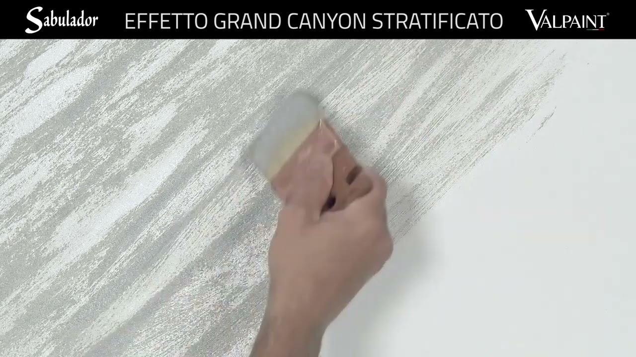 SABULADOR VALPAINT   Effetto Grand Canyon Stratificato   Official Video