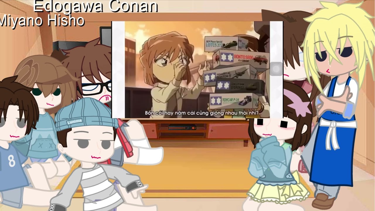 || Detective conan react || Part 2 by : Me