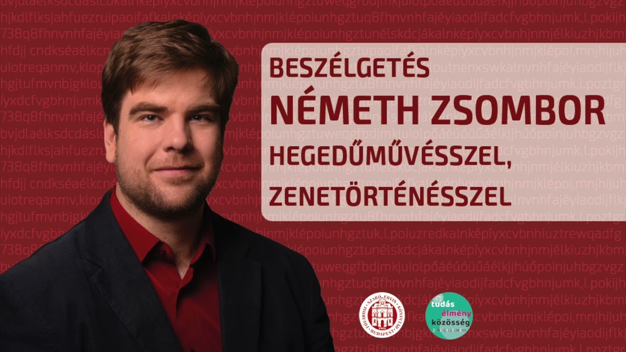 Beszélgetés Németh Zsombor hegedűművésszel, zenetörténésszel
