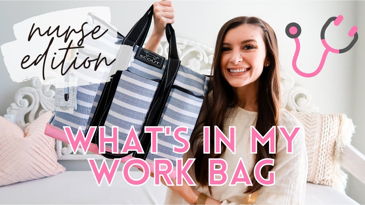 WHAT'S IN MY *WORK* BAG | NICU NURSE EDITION