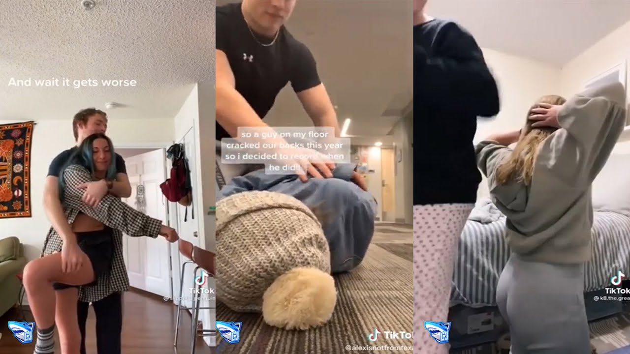 Amazing Back cracking   TikTok Compilation