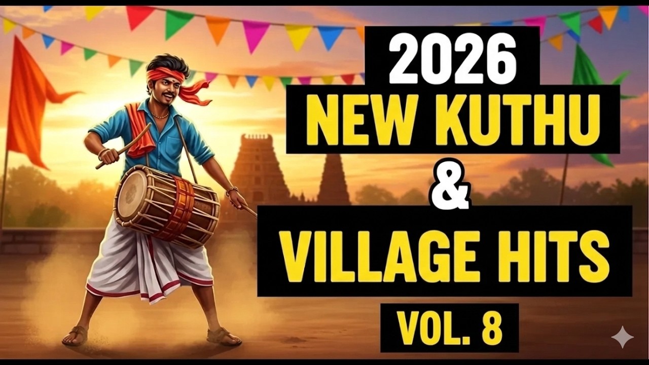 Tamil Folk Songs 2026 | New Village Kuthu & Romantic Melody Mix | Ultimate Jukebox Vol-8
