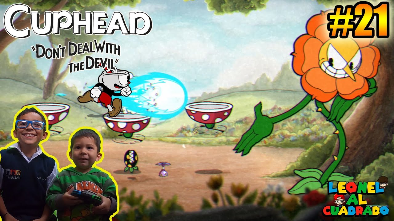 🌻 Clavel de Cagney - Furia Floral | Gameplay 21 | Cuphead ☕️ | Leonel al Cuadrado | #cuphead #pro