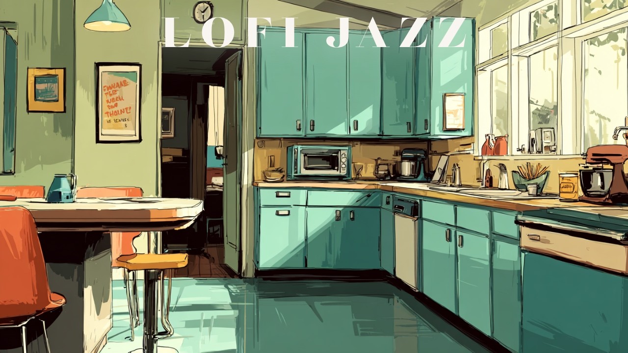 Chill Lofi Jazz to Cook To | 1 Hour of Background Music for the Kitchen