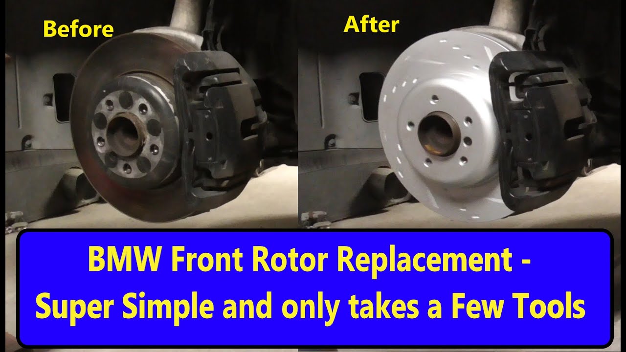 Замена ротора BMW 650i — не тряситесь при торможении!!!