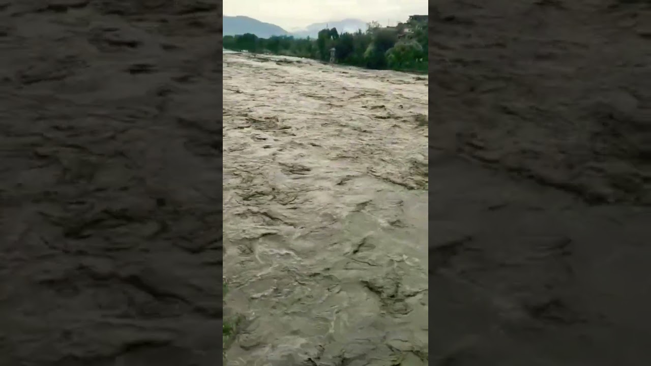 Dir Lower Flood Pakistan | River Panjkora Dir Flood 2022