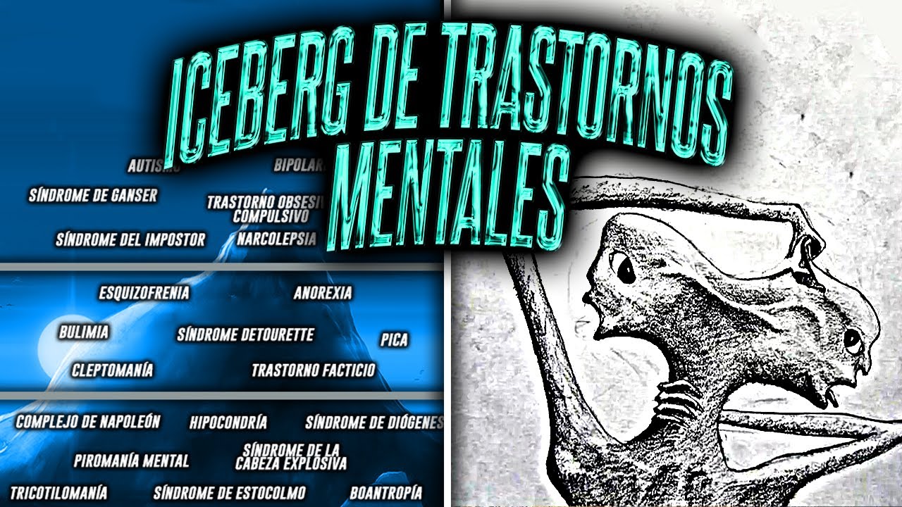 EL ICEBERG DE TRASTORNOS MENTALES