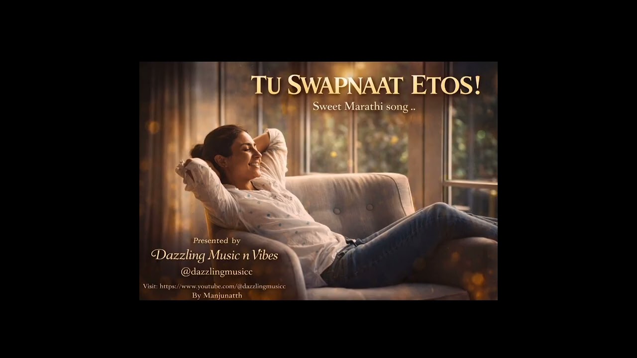  तू स्वप्नात इतोस.  TU SWAPNAAT ETOS. sweet Marathi song 