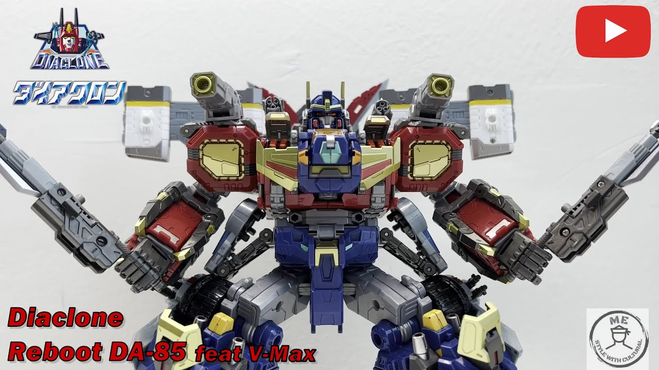 Fearsome Enhance: Diaclone Reboot DA-85 POWERED GREATER full showdown 鎧装合体 ダイアクロン