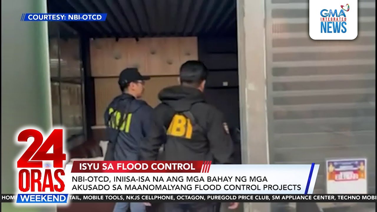 NBI kicks off manhunt vs flood control mess suspects | 24 Oras Weekend