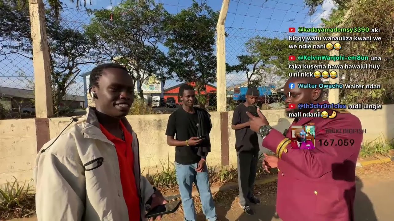 ELDORET IRL live streaming of NICKI BIGFISH