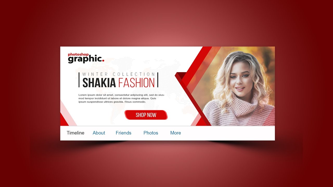 Facebook Cover Photo Design | Photoshop Tutorial
