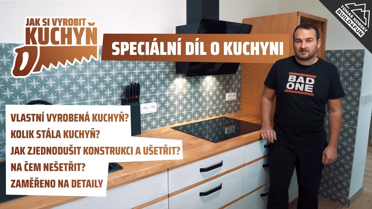 JAK SI VYROBIT KUCHYŇ - Speciální díl o kuchyni | VYROB SI SÁM