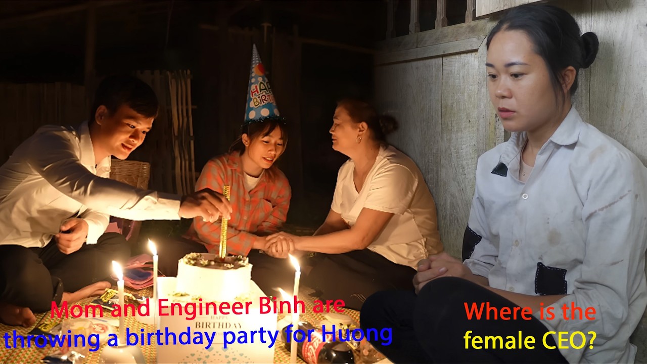 Mom and Engineer Binh are throwing a birthday party for Ly Tieu Huong - where's my older sister?