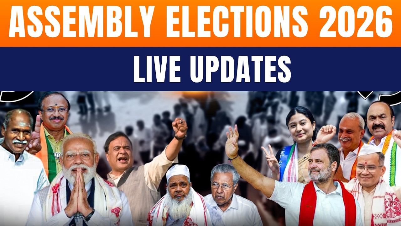 Assembly Election 2026: Voting Begins In Assam, Kerala & Puducherry | Congress vs BJP | LDF vs NDA