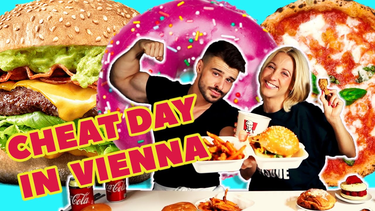EPIC CHEATDAY IN VIENNA | Donuts, Pizza, Ice Cream, Burgers & MORE