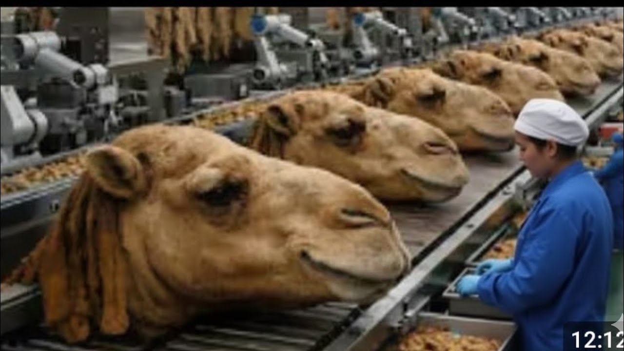 Inside the Camel Wool Factory From Live Animal to Luxury Coat (Full Process) | Factory Secrets | 