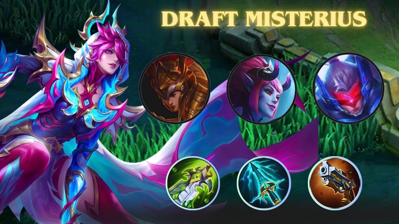 Mode Draft Misterius Bikin Panik! Musuhnya Hero Apa Ini?! | MLBB