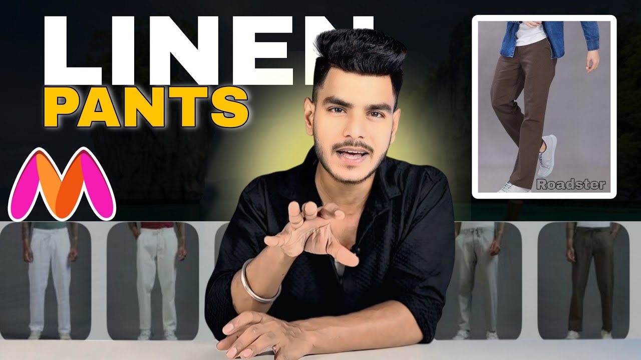 Best Linen Pants from Myntra | you don't miss  | #roadster