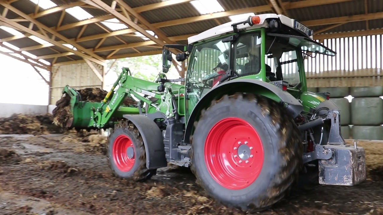 Essai du tracteur Fendt 211 Vario Profi+ par Florian Morel, agriculteur dans les Côtes-d'Armor