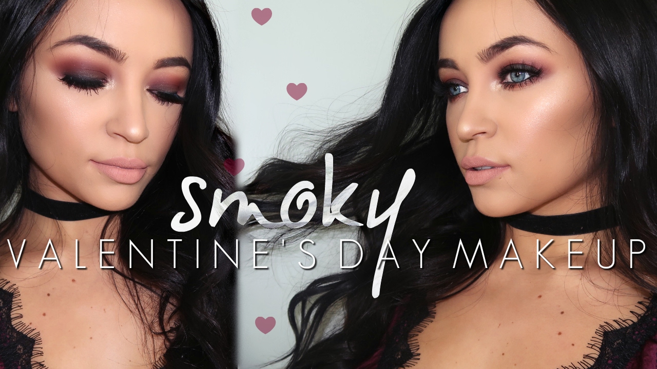 SMOKY VALENTINE'S DAY MAKEUP TUTORIAL | Stephanie Ledda