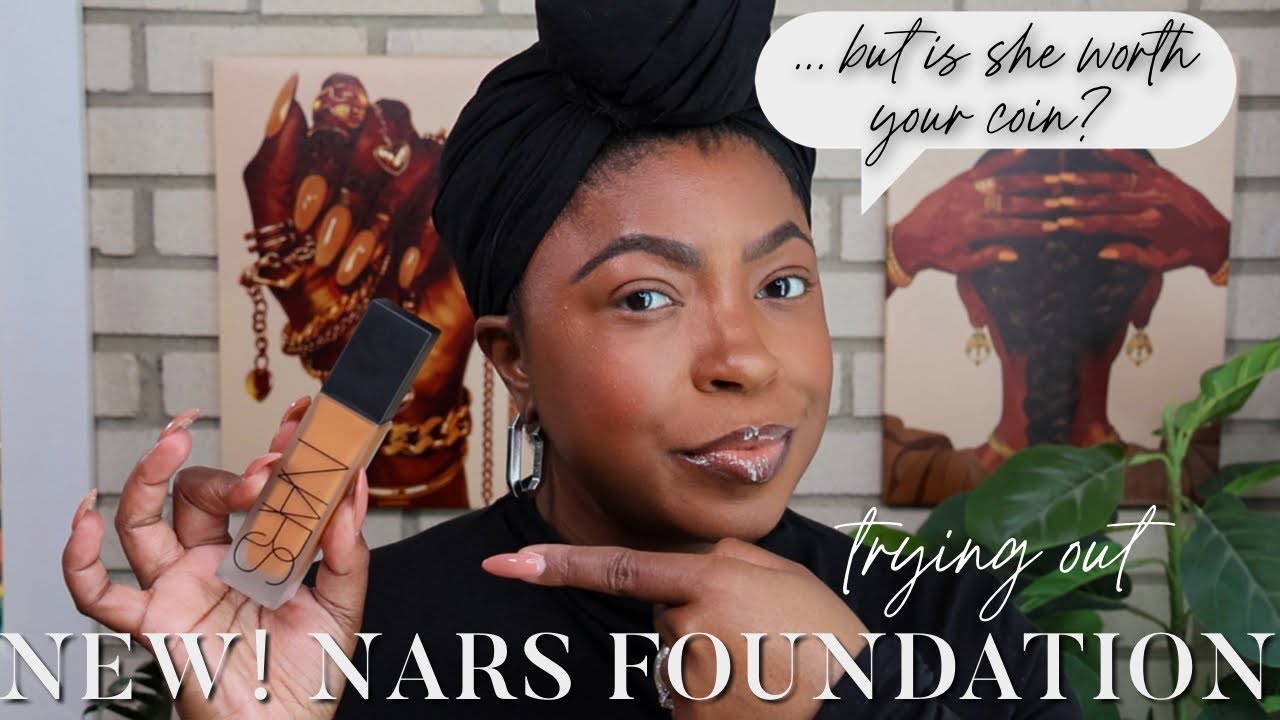 NEW! NARS NATURAL MATTE LONGWEAR FOUNDATION — 1st IMPRESSIONS + DEMO | LaResa Eyvon
