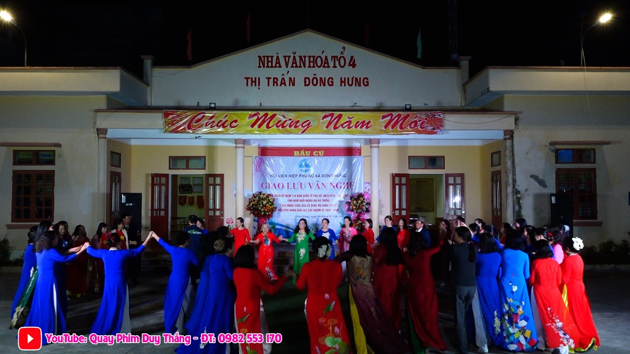 HỘI LHPN XÃ ĐÔNG HƯNG GIAO LƯU VĂN NGHỆ KỶ NIỆM 116 NĂM QUỐC TẾ PHỤ NỮ 8 - 3 - 1910 *  8 - 3 - 2026