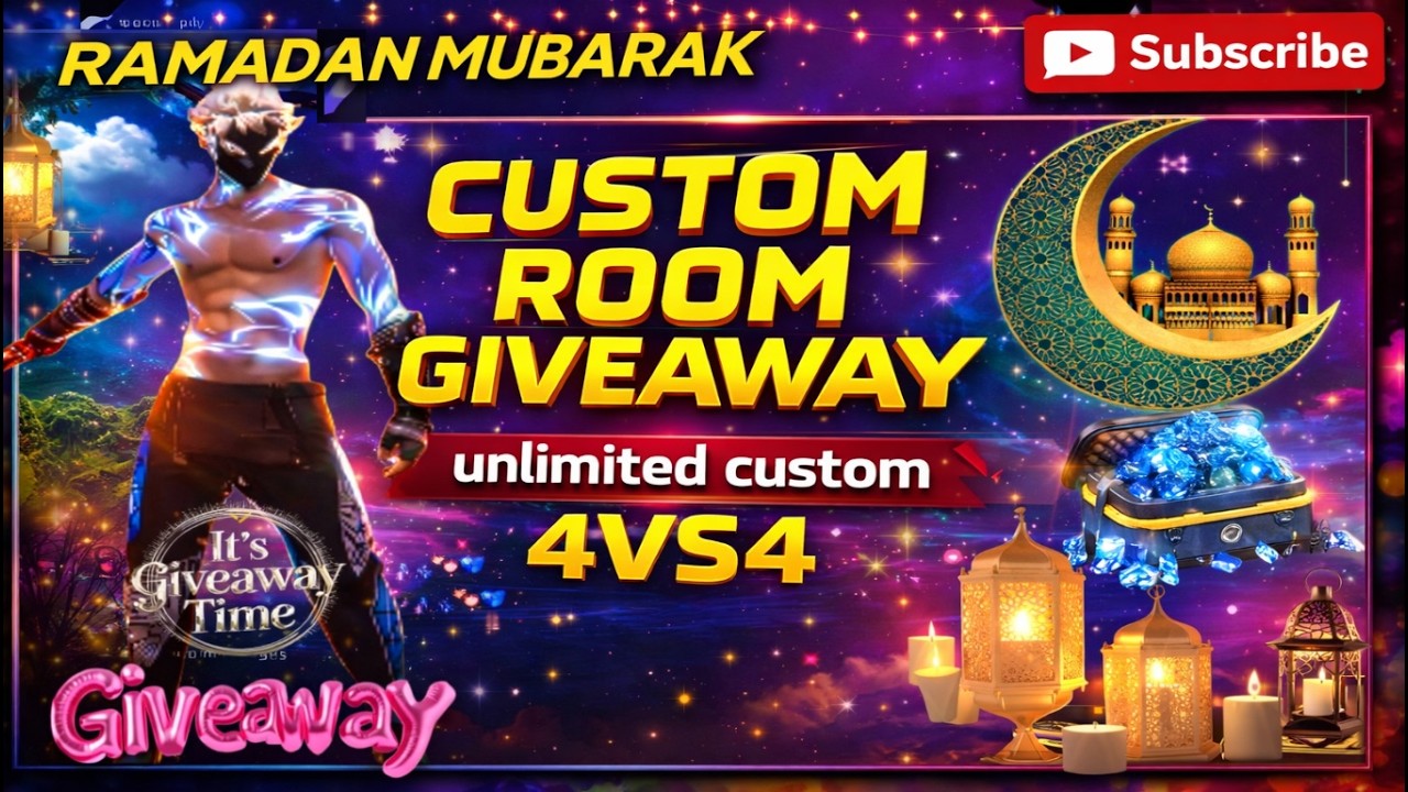 🔴Weekly lite Giveaway Solo Custom Omor 7x official live#omor7x #livestreaming #vairallive #freefire
