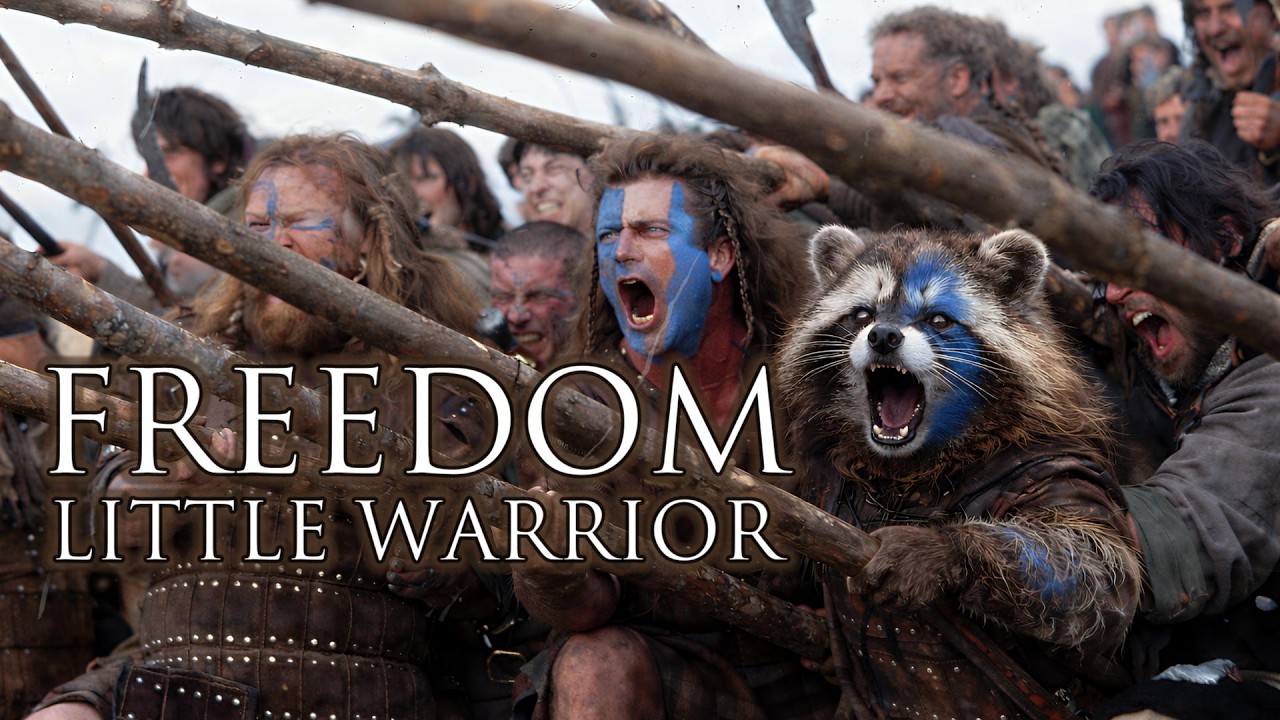 4K Braveheart Tribute — Raccoon of the Highlands | Deeply Emotional Epic Celtic Soundscape
