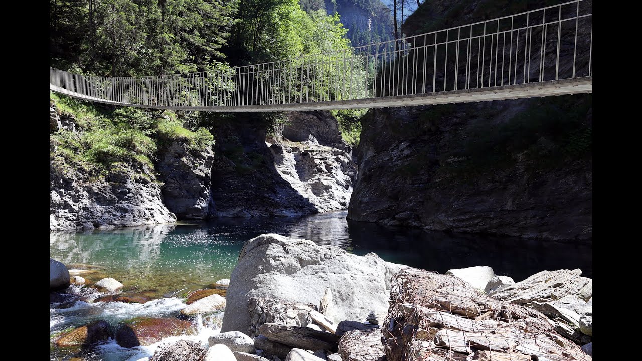 Wanderung auf der Via Spluga. Spl&uuml;gen &ndash; Spl&uuml;genpass &ndash; Cardinelloschlucht - Isola ‪#&lrm;graubuenden‬