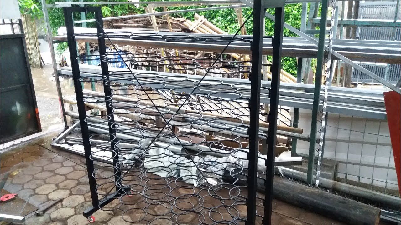 Rak piring Hajatan isi 100 besi 8 mm
