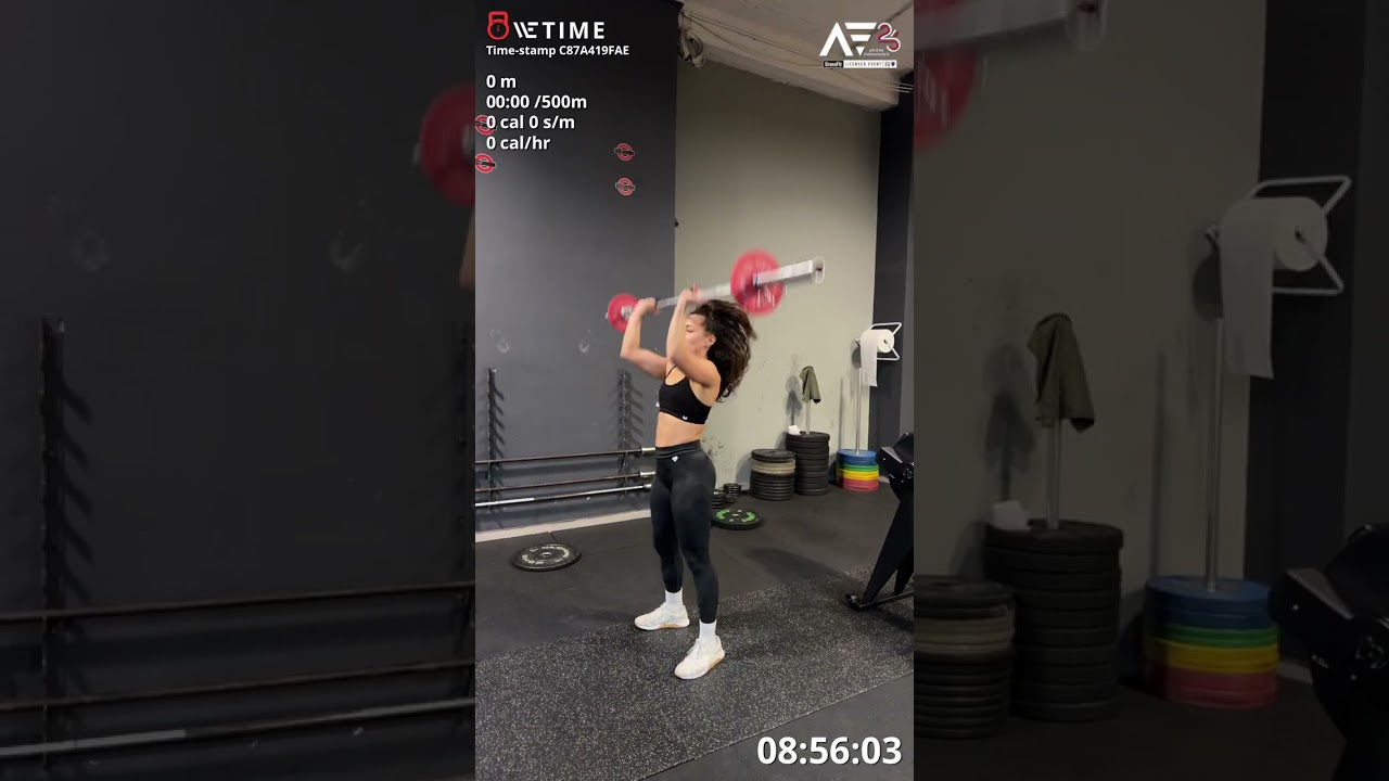 Anastasia antonaki Athens throwdown 2026 workout 2