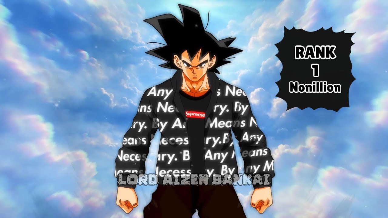 Mega Evolution of Goku Rank Up