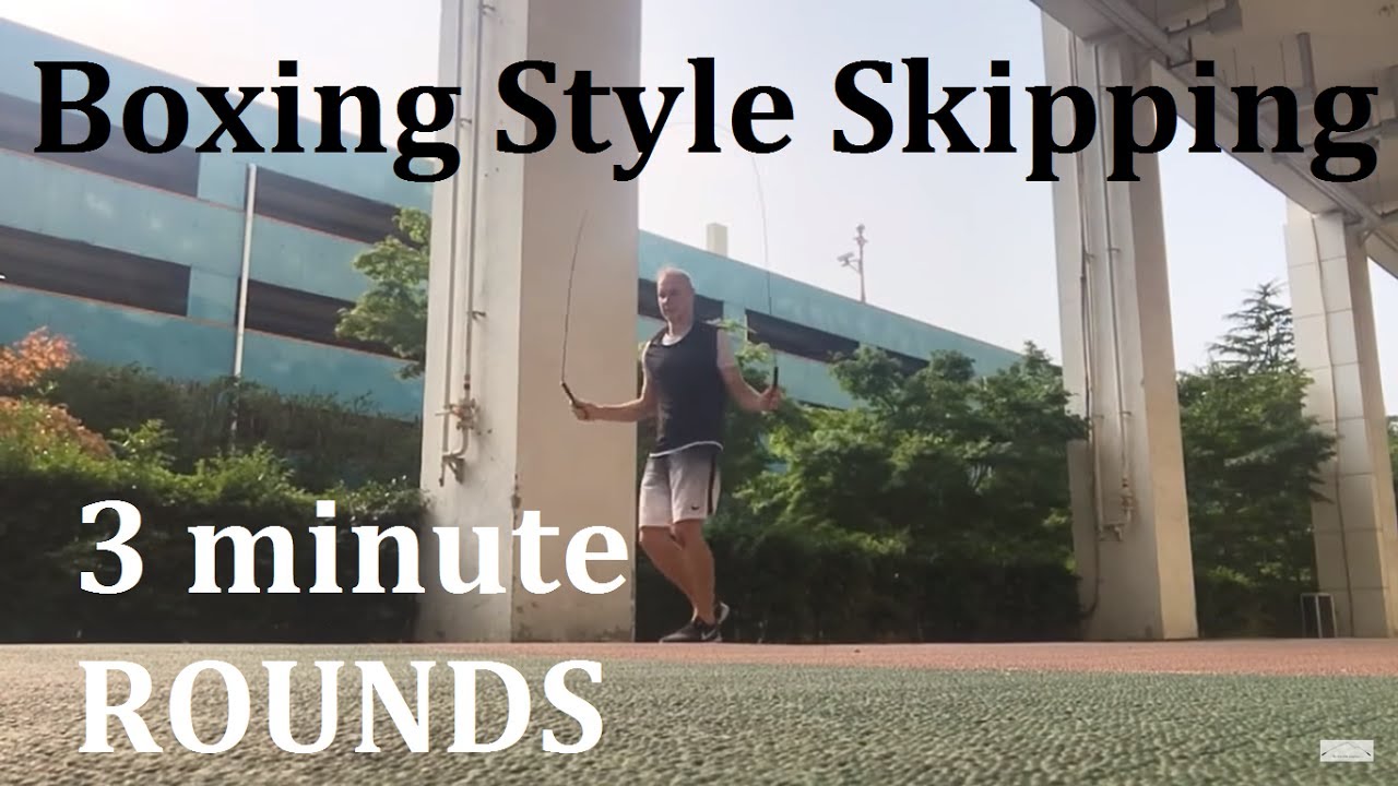 Jump Rope like a Boxer: The Boxers Jump Rope Step for 3 minute rounds
