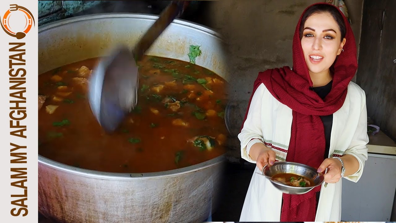 Afghani Shorwa or Shorba( afghan soup)   شوروایا شوربا | Afghan Street Food