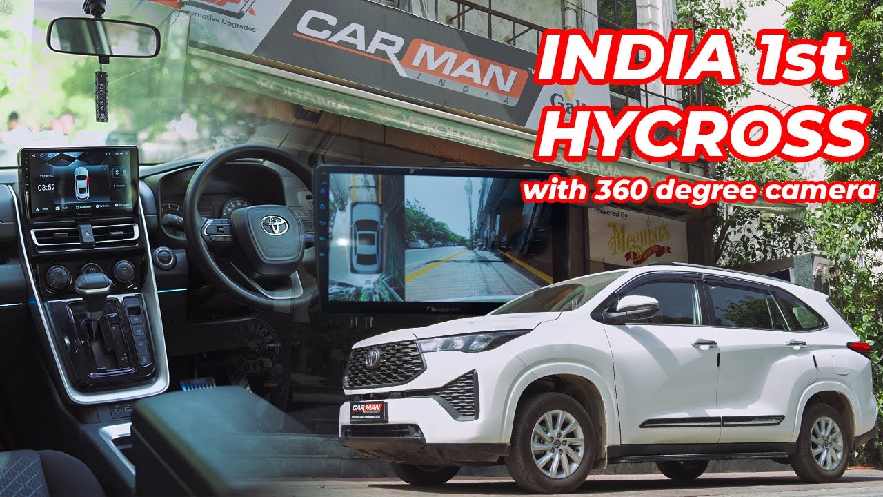 India's 1st HYCROSS GX Modified with 360° CAMERA & ANDROID Tab ✅ Plug n Play AUDIO 🔊| CAR MAN INDIA