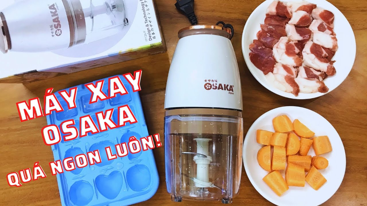 Review máy xay OSAKA 2021 - Máy xay thịt đa năng | Thuy Nguyen & Family