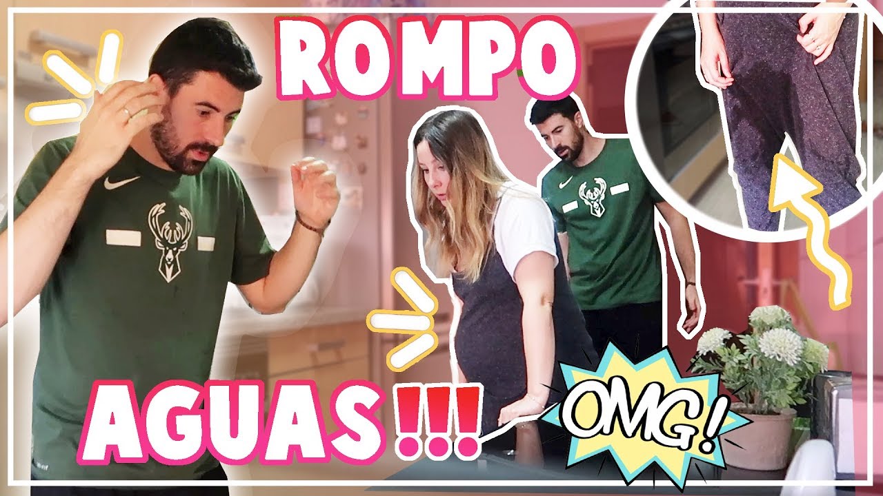 ROMPO AGUAS!! 😰 ¿ESTOY DE PARTO? LA MEJOR BROMA A MI MARIDO I Familia Royitos!!