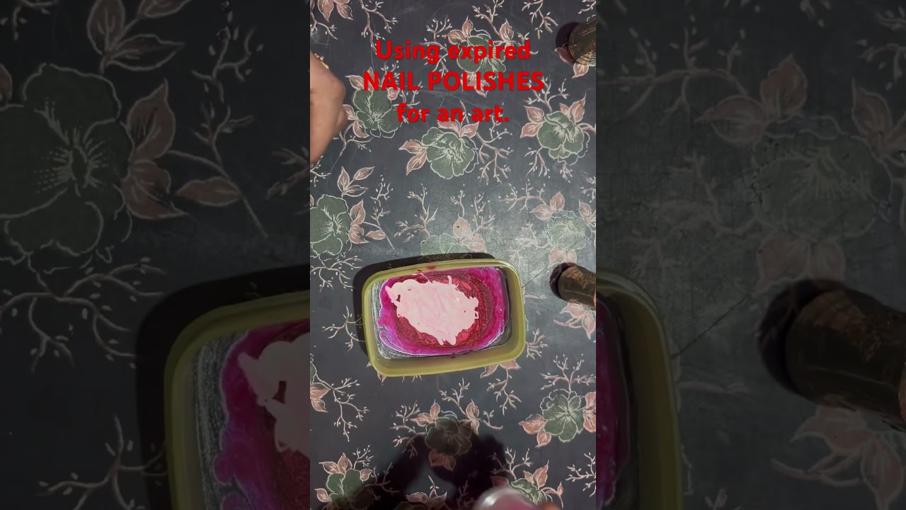 Expired nail polish? Not to worry&hellip;.. #short #artwork #nailpoish #expired