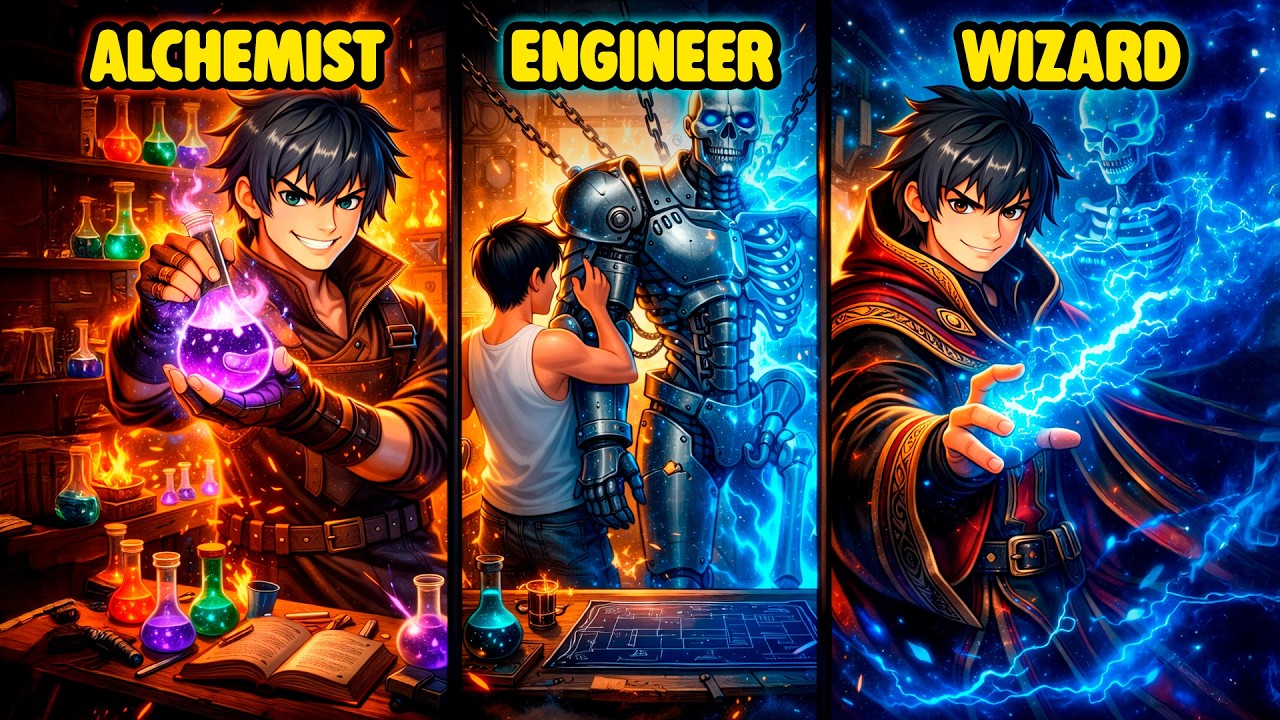 He Awakens 3 Classes at Once… and Can COPY Anything! | Manhwa Recap