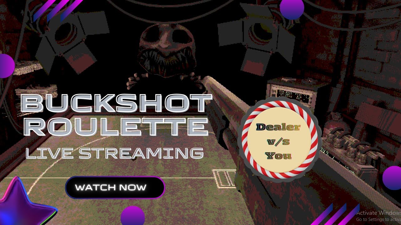 One Shot = One Death 💀 | Buckshot Roulette Live | Shotgun Survival Challenge #live #buckshot #shorts