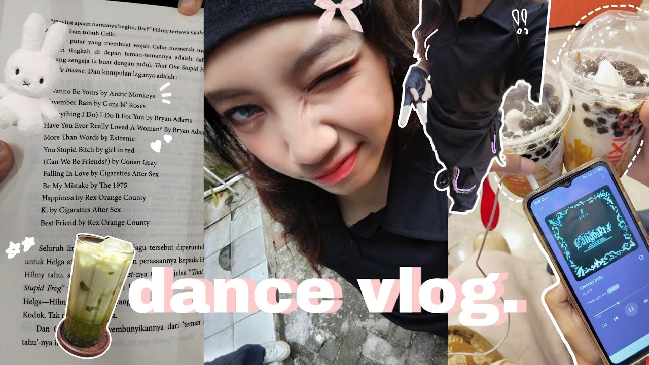 dance vlog 🎀 dance, skincare routine, etc (mostly yap🤏🏻)