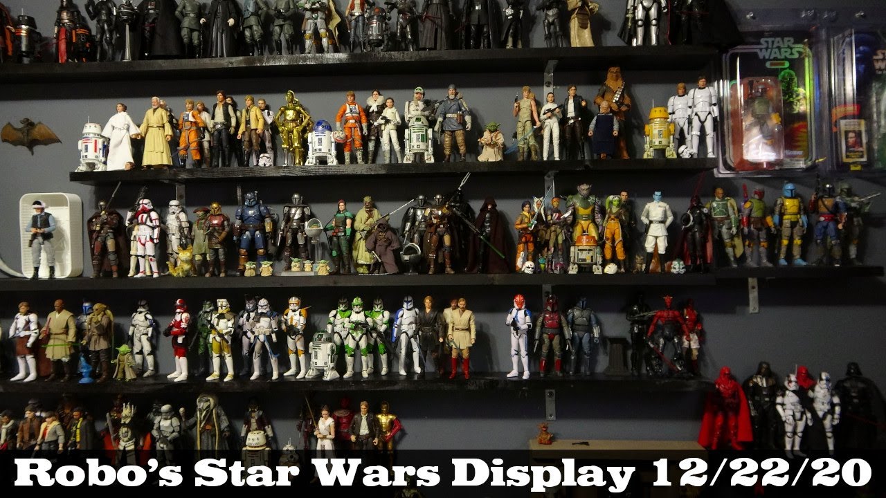 Robo's Star Wars Display 12/22/20 Black Series, MAFEX, S.H. Figuarts 1:12 Scale Action Figures