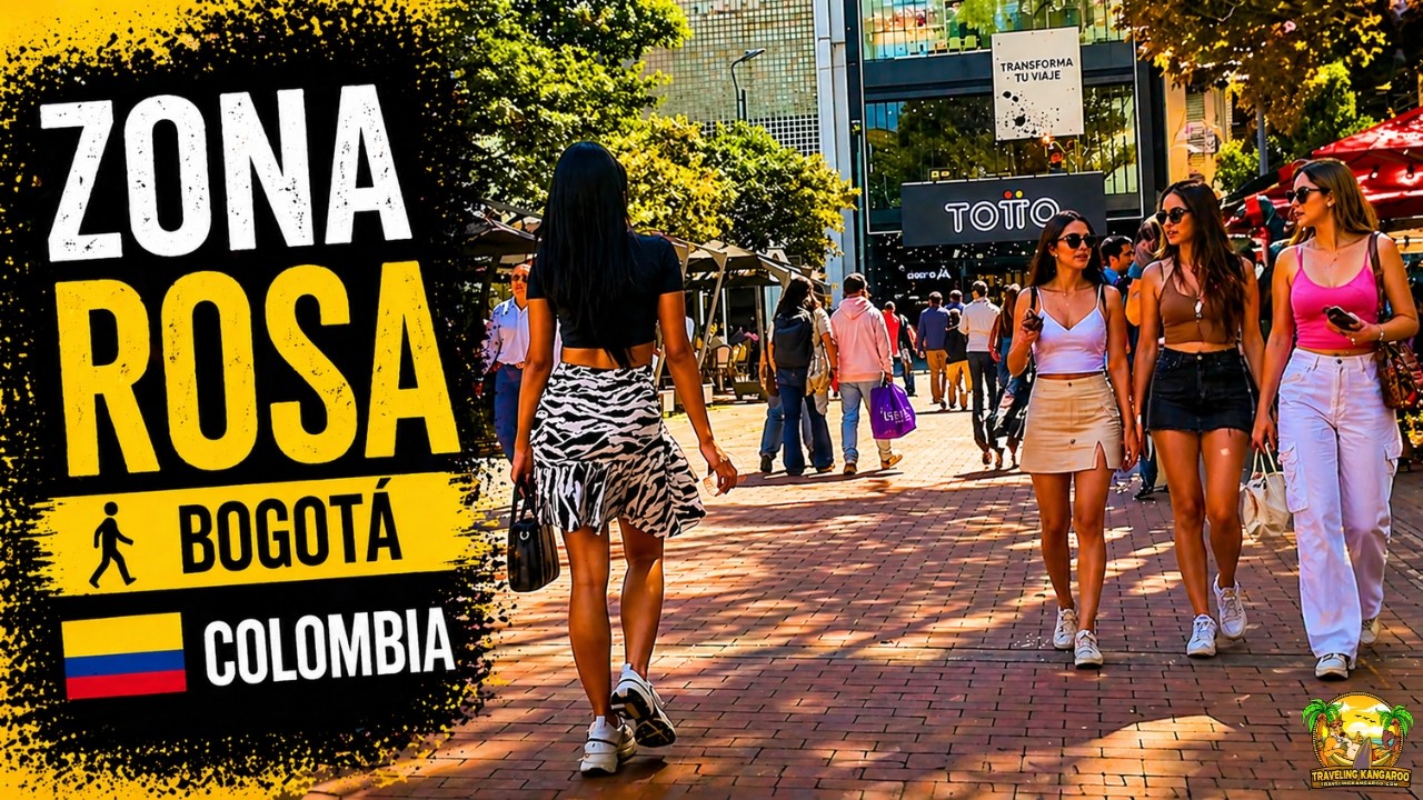 Zona Rosa Bogotá Colombia | 4K Walking Tour Through Colombia’s Trendiest District 🇨🇴