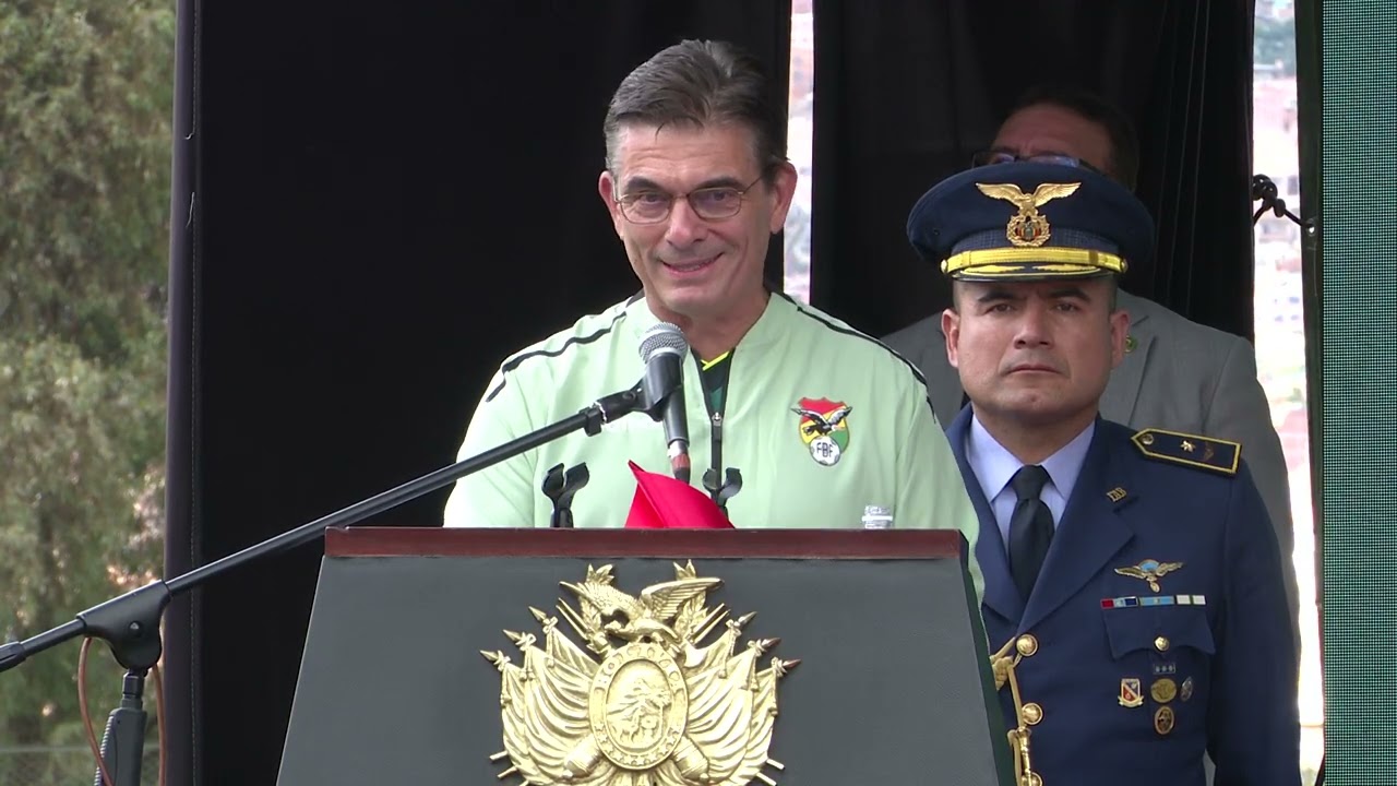 Discurso del presidente Rodrigo Paz - Presentación del anteproyecto de Ley de Incentivo al Deporte